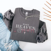 "Make Heaven Crowded" Christian Sweatshirt – Faith-Based Crewneck, Religious Quote Apparel, Unisex Gift by Dog Mom Hat