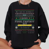 FFXIV Christmas Sweatshirt – "Critically Acclaimed Online RPG" Holiday Crewneck by Dog Mom Hat