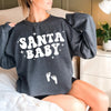 Christmas Pregnancy Announcement Sweatshirt – Santa's Little Secret Holiday Top