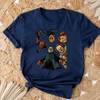 90s Halloween Movie Characters T-Shirt – Vintage Retro Horror Tee by Dog Mom Hat