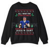 "All I Want For Christmas Is Jax Dart" Ugly Sweatshirt | Funny Darts Fan Holiday Crewneck | Unique Sports Gift