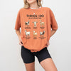Things I Do In My Spare Time - Goat T-Shirt by EnjoyMyDesign LLC