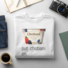 Put Chobani On It T-Shirt – Funny Yogurt Meme Graphic Tee for Men & Women, Viral Foodie Shirt by Dog Mom Hat