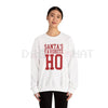 Edgy 'Santa's Favorite Ho' Viral Christmas Crewneck by Dog Mom Hat