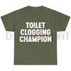 "Toilet Champion" Tee – Funny Gag Gift Shirt by Dog Mom Hat
