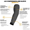 Jax | Restore Recovery Premium Arm Sleeve - Grey