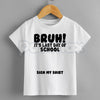 "Last Day Of School Sign My Shirt" Kids Tee – Interactive Class of 2026 Graphic Top, Remastered Heavy Cotton Student Keepsake Shirt, Soft Lived-In Graduation Party Apparel, Made in USA
