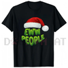 "Ewww People" Merry Christmas T-Shirt by Dog Mom Hat