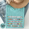 "Enchanted to Teach" Teacher Comfort Colors® Shirt – Friendship Bracelet Tee by Dog Mom Hat