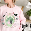 Coquette Bow Wicked "Change For Good" Sweatshirt by Dog Mom Hat