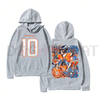 Bo Nix Vintage Football Hoodie by Dog Mom Hat