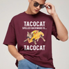 Tacocat Spelled Backward Is Tacocat Shirt – Funny Cat & Taco Palindrome Tee, Cute Gift for Cat Lovers and Food Fans by Dog Mom Hat