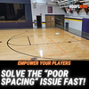 Offensive Spacing Training Spot Markers | 16" by HoopsKing