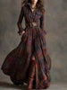 Women's Plus Size Plaid Print Long Sleeve Shirt Dress with Pockets by FitiqueFit