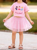 Children's Graphic T-Shirt and Skirt Set by Simply Love