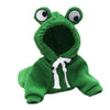 Soft Warm Cat Clothes For Small Dogs Cats Funny Halloween Cosplay Frog Costume Kitten Creative Sweatshirts Pet Autumn Hoodies by My Store