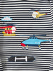 Children's Striped Helicopter Long Sleeve T-Shirt by Simply Love