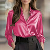 Women’s Spring-Autumn Lapel Button Shirt by FitiqueFit