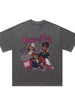 Men's Graphic Round Neck Half Sleeve T-Shirt by Simply Love