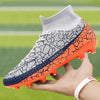 Soccer Men's High Top Youth Student Training Shoes by My Store
