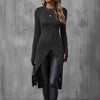 Women’s Slim Fit Long Sleeve Crew Neck Shirt by FitiqueFit