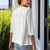 Minimalist Round-Neck Loose Shortsleeve Jacket by FitiqueFit