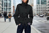 Women’s Lace-Up Waist Trench Coat by FitiqueFit
