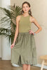 New Drawstring Sleeveless Washed Dress For Women – Casual, Stylish, Unique, Comfortable, Effortlessly Chic by Stevvex