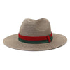 Plain Straw Sun Hat – Unisex Beach & Outdoor Wide Brim by FitiqueFit