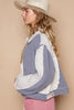 Classic Artistic Crochet Patch Exposed Seam Button Up Jacket Chic & Edgy Outerwear by Stevvex