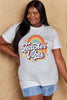 Simply Love Full Size TEACHER VIBES Graphic Cotton T-Shirt by Simply Love