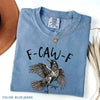 Comfort Colors "F-Caw-F" T-Shirt – Funny Raven Crow Tee by Dog Mom Hat