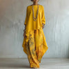 Solid Color Sleeveless Top & Wide-Leg Pants Two-Piece Set by FitiqueFit