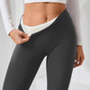Fleece-Lined Thick Cashmere Winter Leggings by FitiqueFit