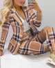 Women's Printed Coat & Trousers Two-Piece Set – 19 Prints, Casual Fashion Suit by FitiqueFit