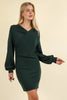 Ruched Detail Bodycon Mini Dress For Women – Sexy Bodycon Dress, Elegant, Ruched Dress, Mini Dress, Figure-Hugging Dress, Night Out Dress by Stevvex