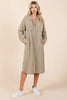 Button Down Long Sleeve Shirt Dress For Women – Timeless, Versatile, Classic, and Sophisticated Wardrobe Essential by Stevvex