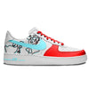 "3D Line Art" Nike Air Force 1 Low Shoes by Stadium Custom Kicks