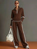 Women’s Casual Long Sleeve Two Piece Sports Set by FitiqueFit