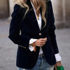 Women’s Slim-Fit Notch-Lapel Blazer by FitiqueFit