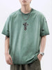 Men's Plus Size Distressed Camo Cross Graphic T-Shirt by Simply Love