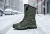 Women’s Winter Snow Boots – Fleece Lined Waterproof Cotton Boots by FitiqueFit