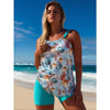 Women's Plus Size One-Piece Swimsuit by FitiqueFit
