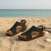 Women's Casual Velcro Strap Sandals by FitiqueFit