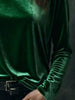 Full Size Velvet Long Sleeve T-Shirt Plus Size by Simply Love