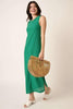 New Side Slit Round Neck Sleeveless Dress For Women – Elegant, Timeless, Chic, and Versatile Summer Dress For Any Occasion by Stevvex