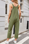 Lovelet V-Neck Wide Strap Overalls