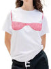 Full Size Bra Graphic Short Sleeve T-Shirt Plus Size by Simply Love