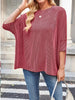 Relaxed Fit Half Sleeve T-Shirt by Simply Love
