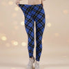Women’s Plaid Yoga Leggings – Mid Waist Push-Up Pants by FitiqueFit
